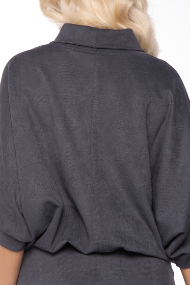 Платье "Антония" (графит) П7726