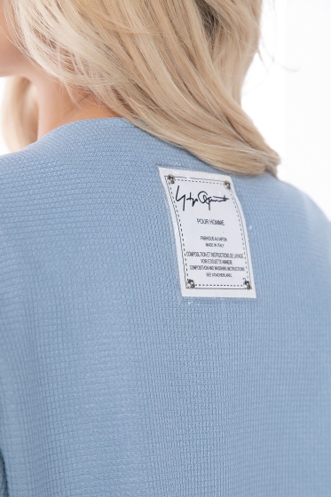 Бомбер Дана (серо-голубой) Б10044