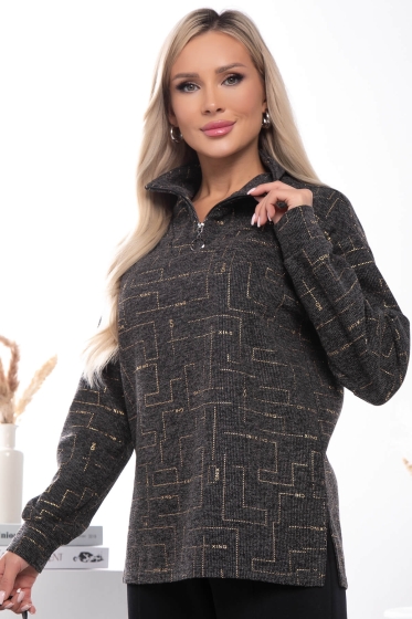 Джемпер "Игра по твоим правилам" (золото) Б7551