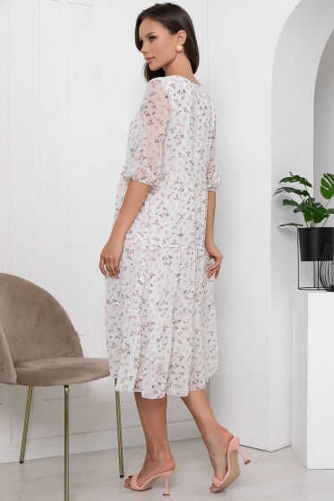 Платье "Виталина" (вайт) НЬЮ П6097