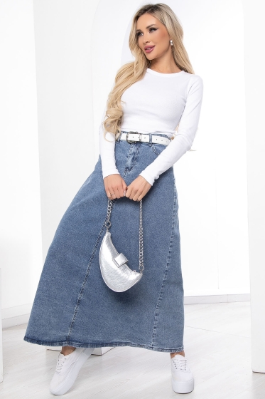 Юбка "Антэлия" (синяя) Ю8698