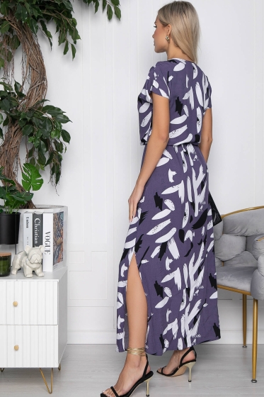 Платье Мэри (фиолет) П10472