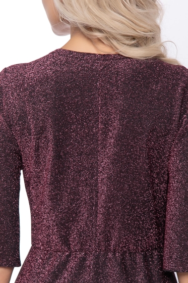 Платье "Ирина" (рубин) П7629