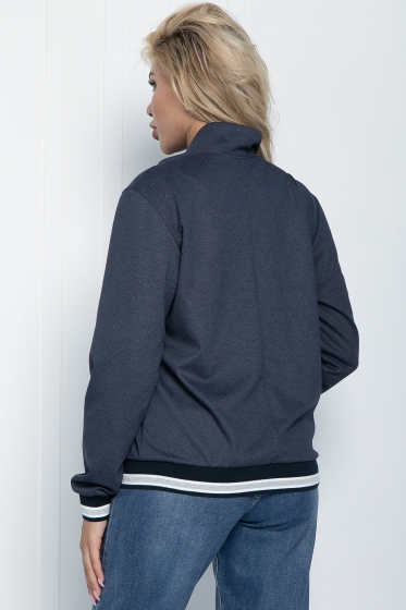 Бомбер Спорт (темно-синий) Б11012