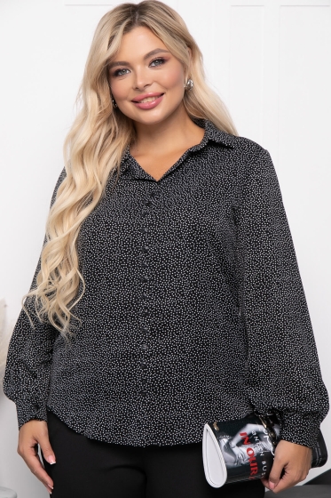 Блуза "Алтея" (блэк) Б7357
