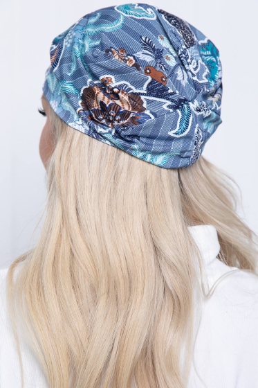 Шапка (полоска/принт) ШБЛ03