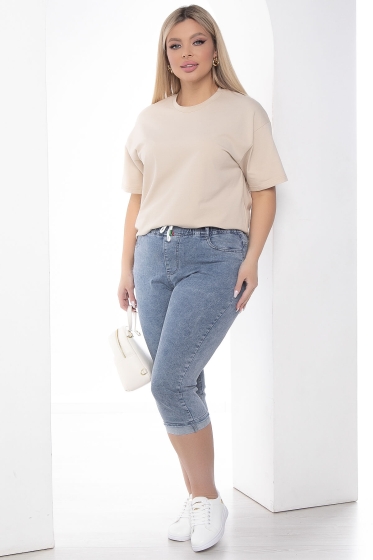 Бриджи "Амига" (голубые) Б9094