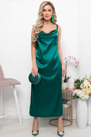 Платье комбинация (малахит) П5830