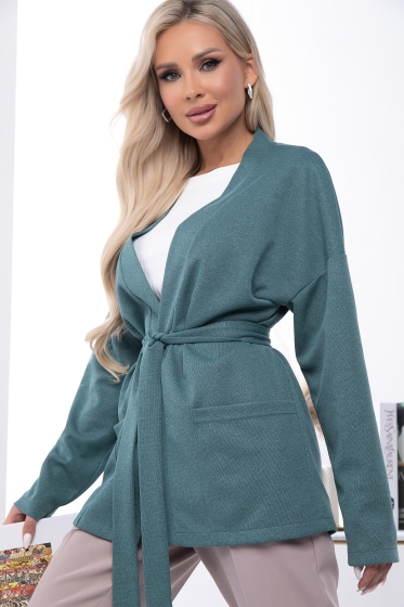 Кардиган "Анника" Б7312 (морская волна)