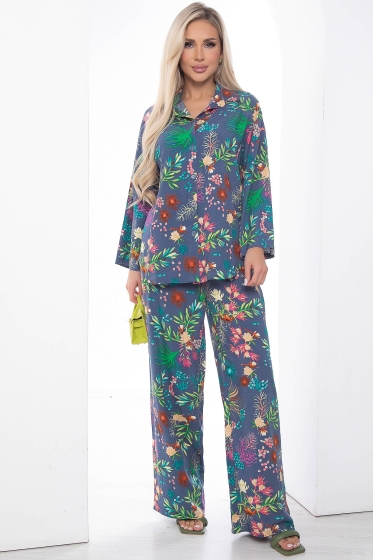 Костюм "Кассис" (синий) К8836