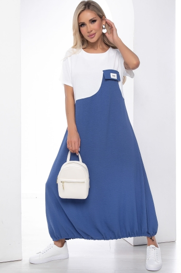 Платье "Скай" (джинс) П8931