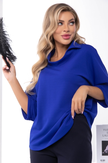 Блуза "Аста" Б7332 (электрик)