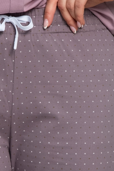 Брюки Мэйзи (пурпурно-серые) Б13419-8М