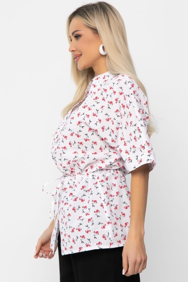 Блуза Мариша (белая) Б13669-30М