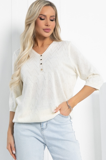 Блуза Капель (молочная) Б12836-18М