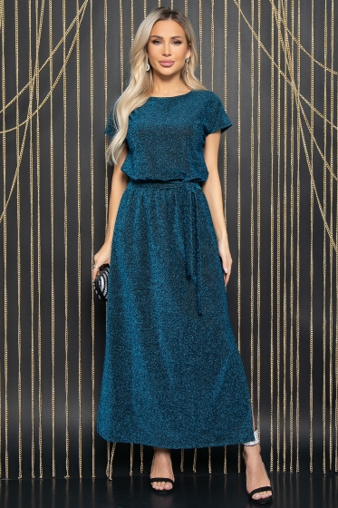 Платье Мэри (морская волна) П12037