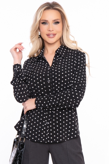 Блуза "Джуди" (горох) Б3000