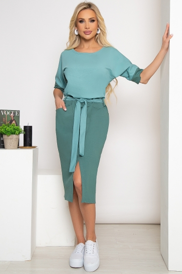 Платье "Анжелика" (грин) П3853