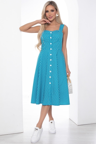 Сарафан "Вилена" (голубой) П9045