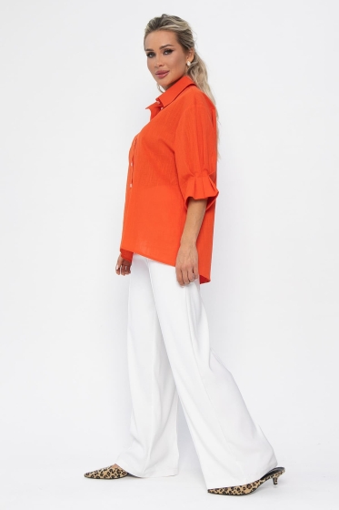 Блуза Ясмина (оранжевая) Б13620-5М