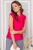Блуза "Клио" (фуксия) Б5013 Блуза "Клио" (фуксия) Б5013