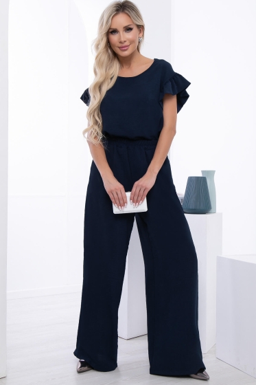 Костюм "Городской шик" (темно-синий) К7046