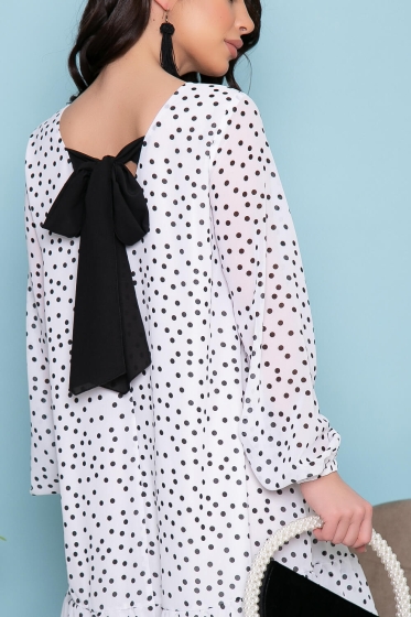 Платье "Воплощение грации" (горох) П3382