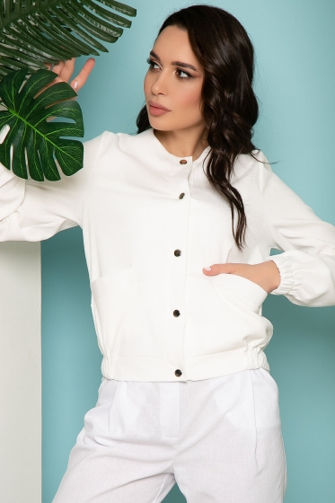 Бомбер "Диамант" (вайт) Б3590