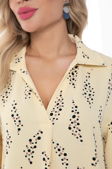 Блуза "Кейт" (светло-желтая) Б8669