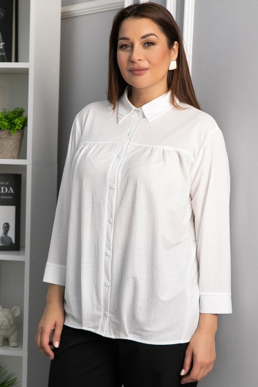 Рубашка Глейдис (белая) Б14240-18М