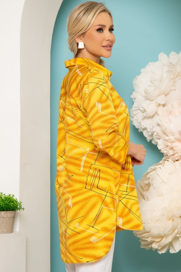 Рубашка "Флорида" (горчица) Б3800