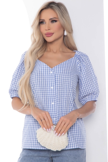 Блуза "Джейн" (голубая) Б10002