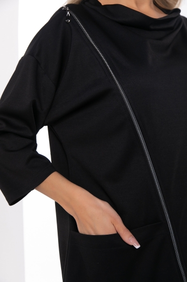 Платье "Сансара" (черное) П8364