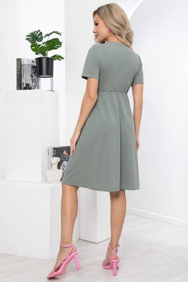 Платье "Жизель" (олива) П5669