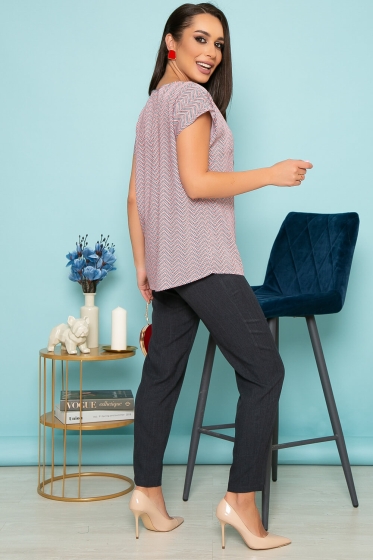 Костюм "Марита" (зигзаг, синий) К3720