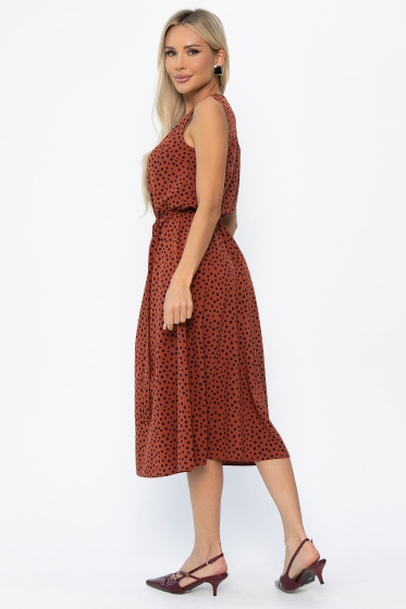 Платье Поцелуй солнца (терракот) П13902-19М