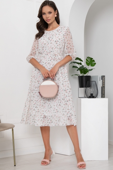 Платье "Виталина" (вайт) НЬЮ П6097