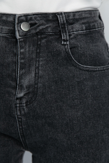 Джинсы Ты на высоте (темно-серые) Б11525