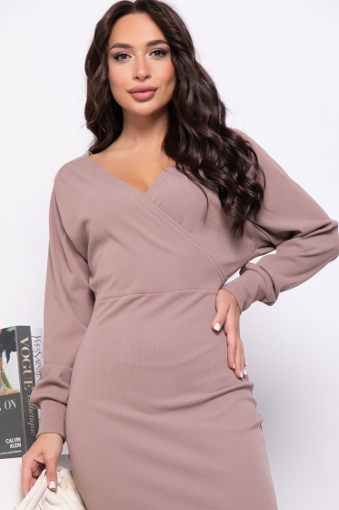 Платье Сиена (капучино) П12674-5