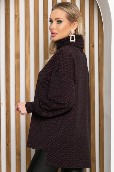 Джемпер "Ариана" (блэк, принт) Б4756