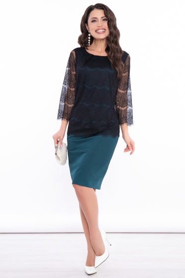 Костюм "Вечернее вдохновение" (грин) К2946