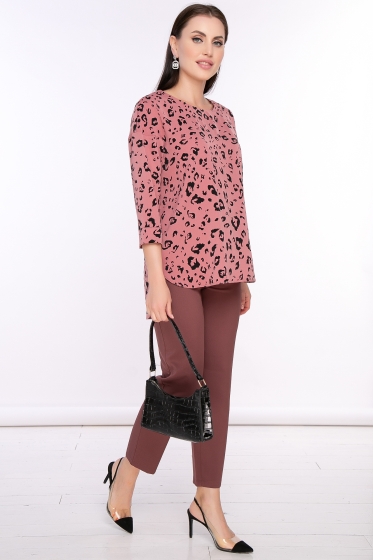 Костюм "Стильная дива" (ягодный) К2485