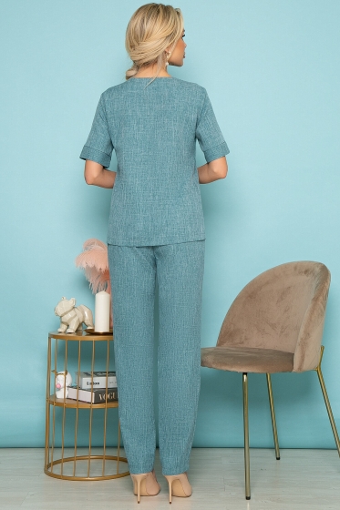 Костюм "Нюансы стиля" (голубой) К3827