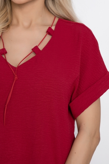 Костюм "Свободный вечер" (красное вино) К10287