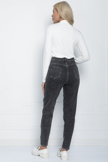 Джинсы Ты на высоте (темно-серые) Б11525