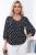 Блуза "Флоренция" (блэк) Б7050 Блуза "Флоренция" (блэк) Б7050
