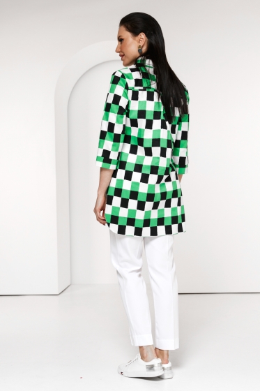 Рубашка "Ириана" (яркая клетка) Б2147