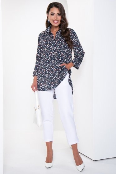 Рубашка "Классика времени" (мелкий цветочек) Б2477