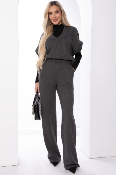 Костюм Уютный шарм (серый) К12468-5