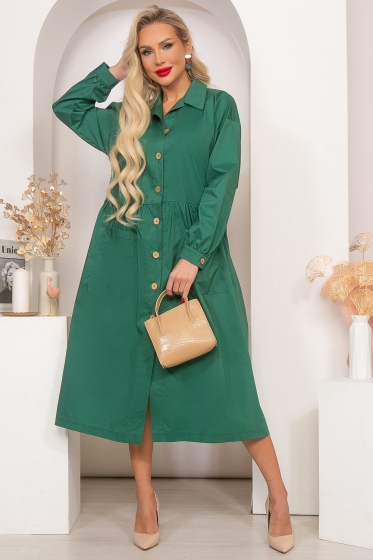 Платье "Сибилла" (изумруд) П4074